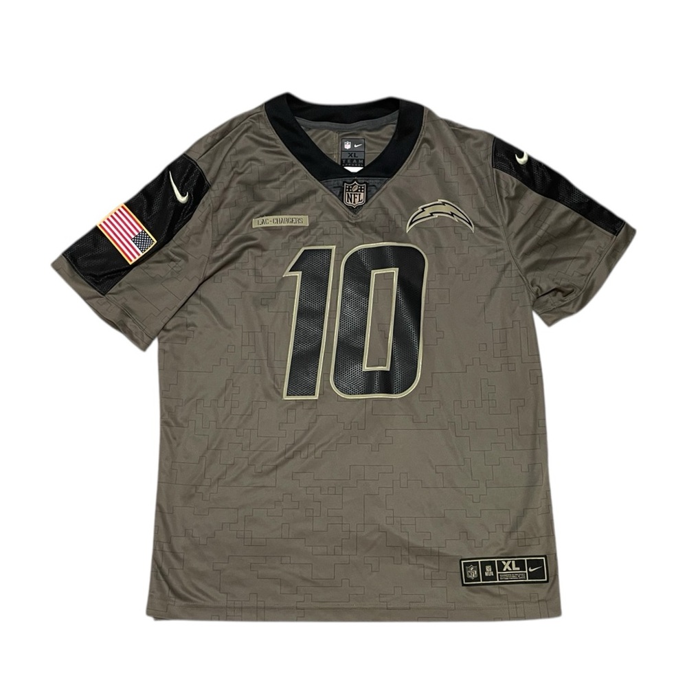 Nike Los Angeles Chargers Justin Herbert Salute to Service Jersey Men’s XL